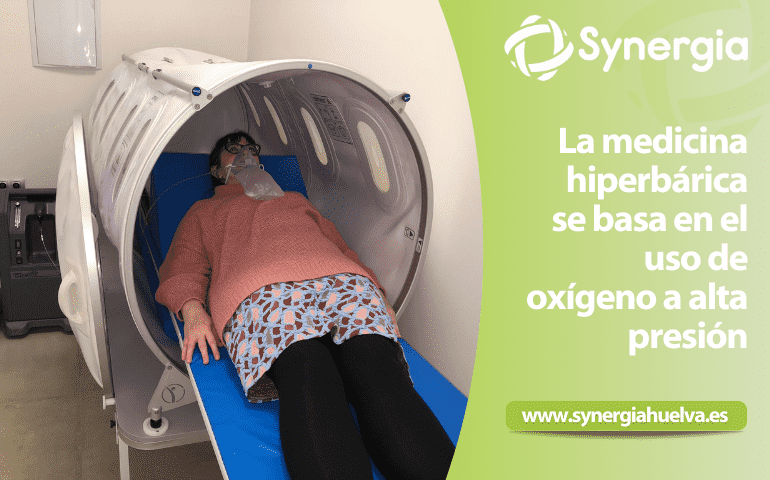 La medicina hiperbárica se basa en el uso de oxígeno a alta presión